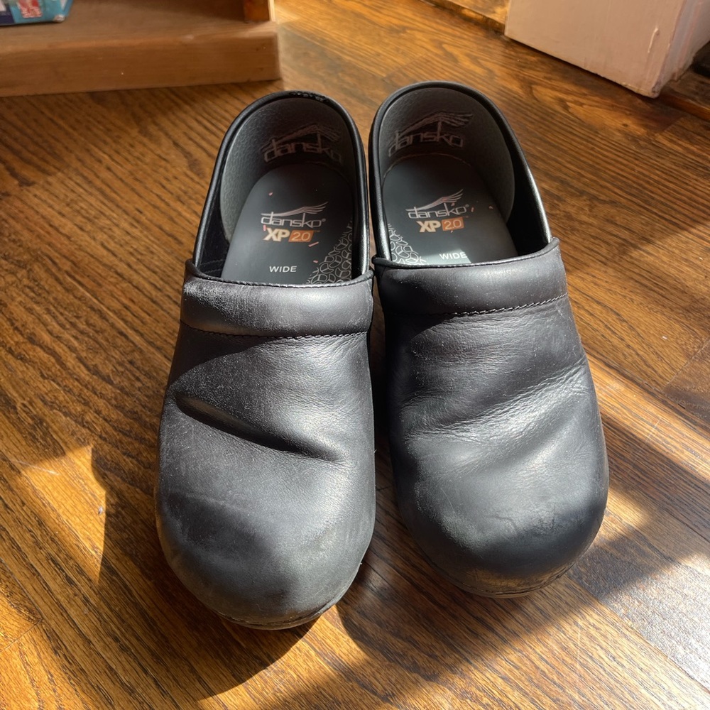 Dansko Black Clogs